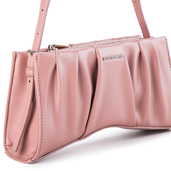 Hush Puppies Tas Wanita Shoulder Bag Nassy Shoulder M In Pink