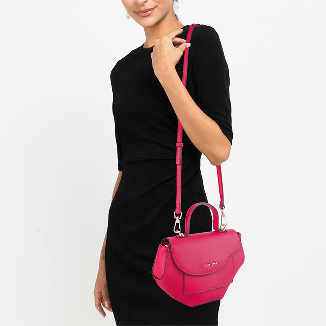 Lizette Top Handle M In Pink