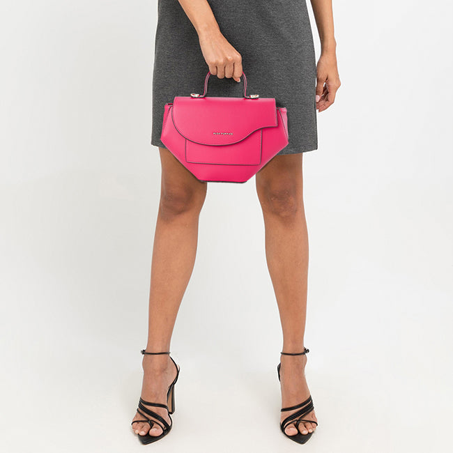 Lizette Top Handle L In Pink