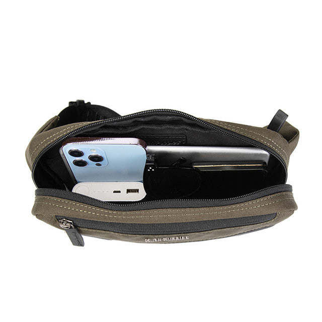 Hush Puppies Tas Pria Lash Waist Bag In Khaki