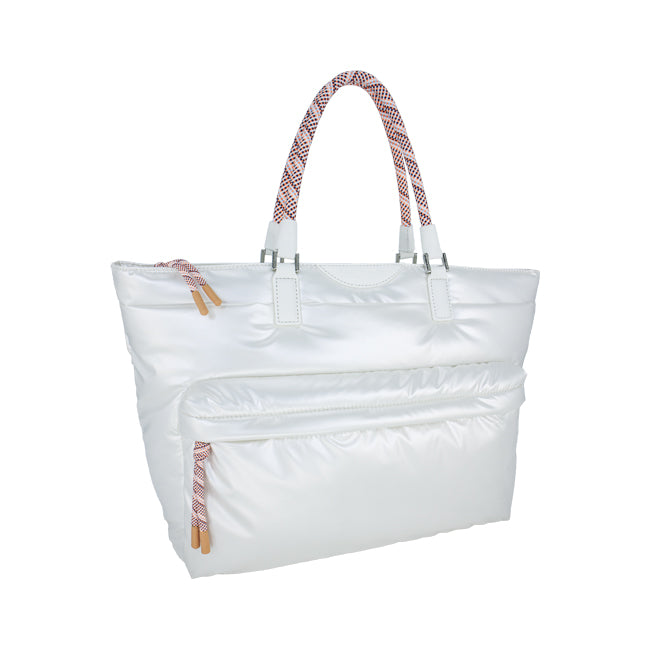 Nicolette Top Handle In White