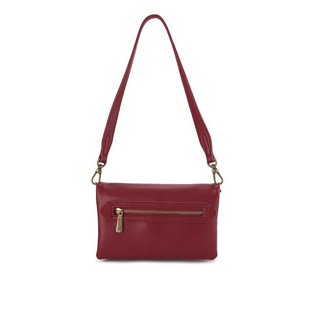 Hush Puppies Tas Shoulder Bag Wanita Iniga Shoulder (M) In Red