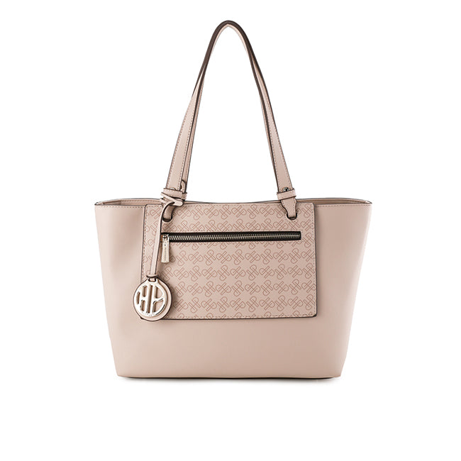 Hush Puppies Tas Tote Wanita Mono Tote (M) In Beige