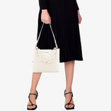 Hush Puppies Tas Satchel Wanita Linsie Satchel (M) In Off White