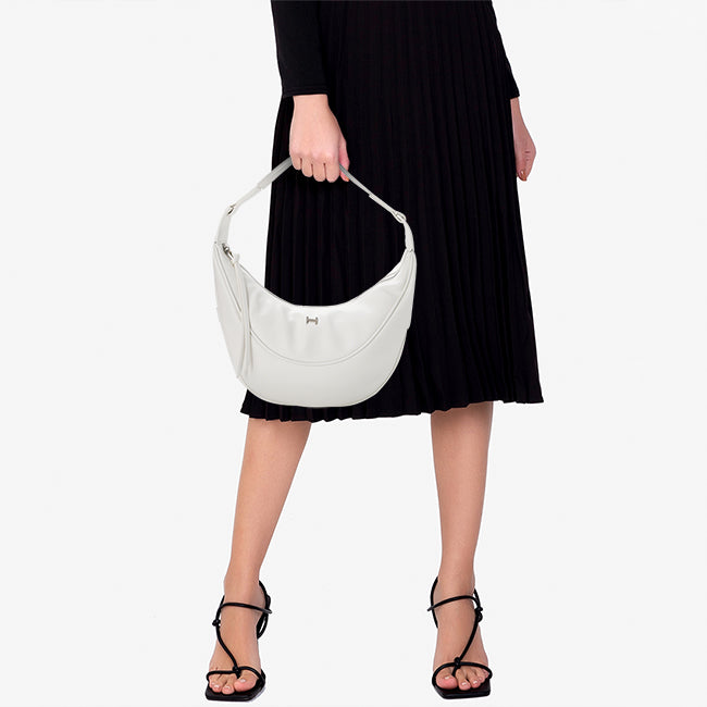 Hush Puppies Tas Wanita Sienna Hobo M In White