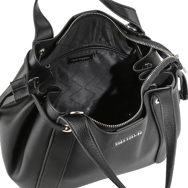 Hush Puppies Tas Wanita Delfina Satchel L In Black