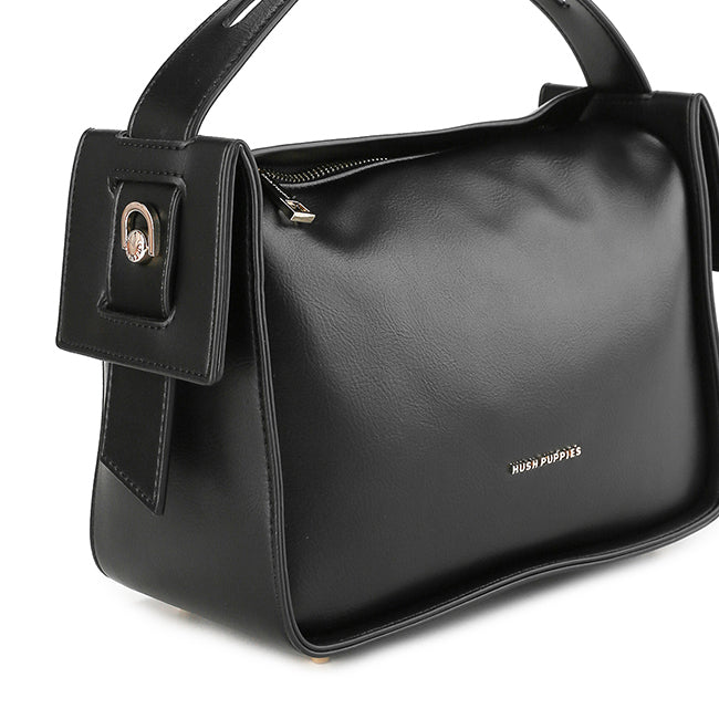Hush Puppies Tas Wanita Shoulder Bag Folly Shoulder M In Black