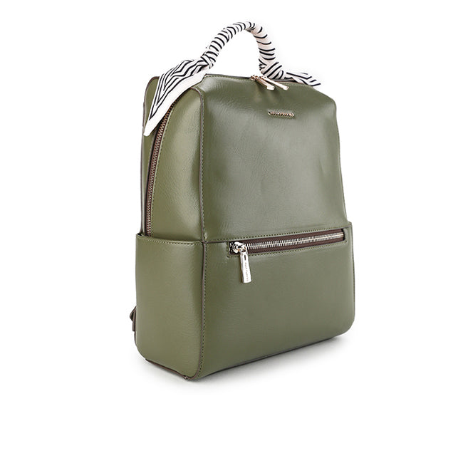 Hush Puppies Tas Wanita Veron Backpack M In Olive