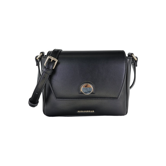 Hush Puppies Tas Wanita Sling Bag Tortee Sling In Black