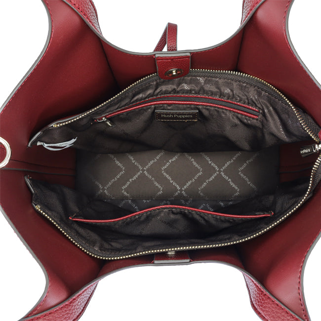 Hush Puppies Tas Wanita Elza Hobo M In Red