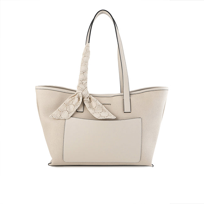 Hush Puppies Tas Wanita Tote Bag Venny Tote (L) In Beige