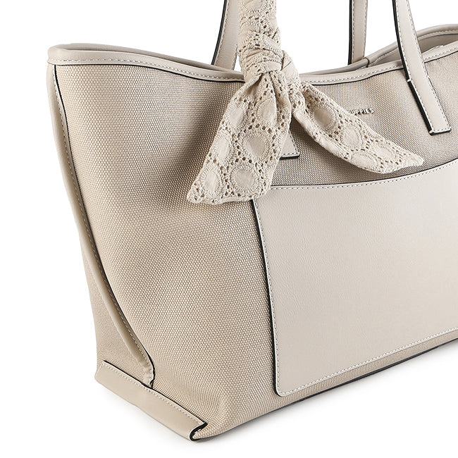 Hush Puppies Tas Wanita Tote Bag Venny Tote (L) In Beige
