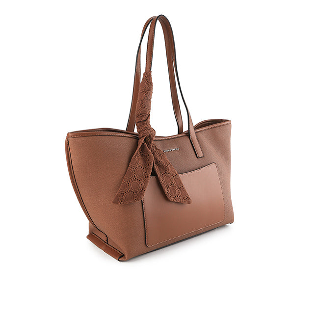 Hush Puppies Tas Wanita Tote Bag Venny Tote (L) In Camel