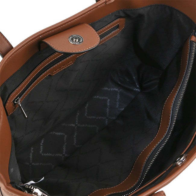 Hush Puppies Tas Wanita Tote Bag Venny Tote (L) In Camel