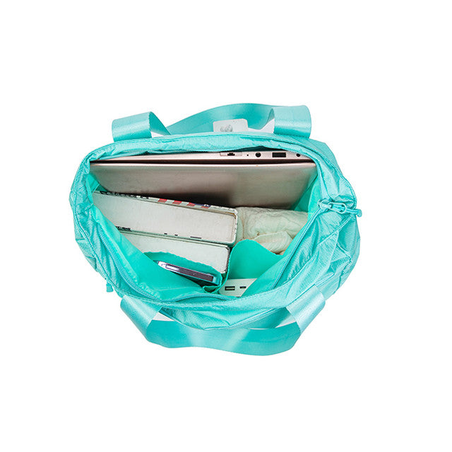Eston Tote Bag In Turquoise