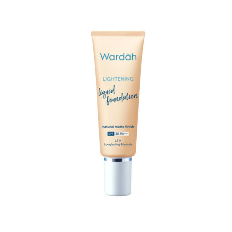 Wardah Lightening Liquid Foundation 02. Beige 25 Ml (Blister)