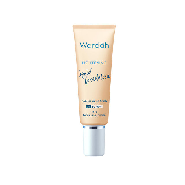 Wardah Lightening Liquid Foundation 02. Beige 25 Ml (Blister)