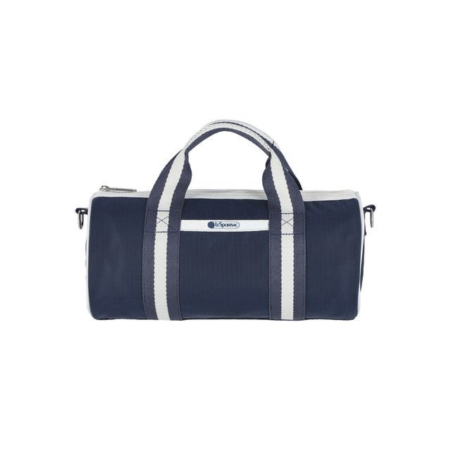 Mini Barrel Bag In Blue