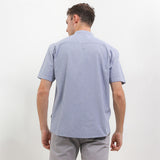 Hush Puppies Pakaian Pria Shirt Bsc Stromboli In Navy