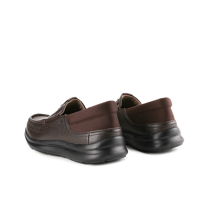 Hush Puppies Sepatu Pria Jettro Slip On In Coffe