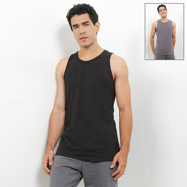 Obermain Pakaian Pria Tank Top Ctnbam2 Tank In Grey