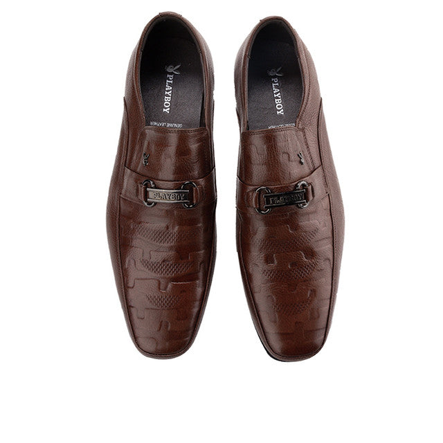 Playboy Sepatu Pria Sergio - Slip On In Brown