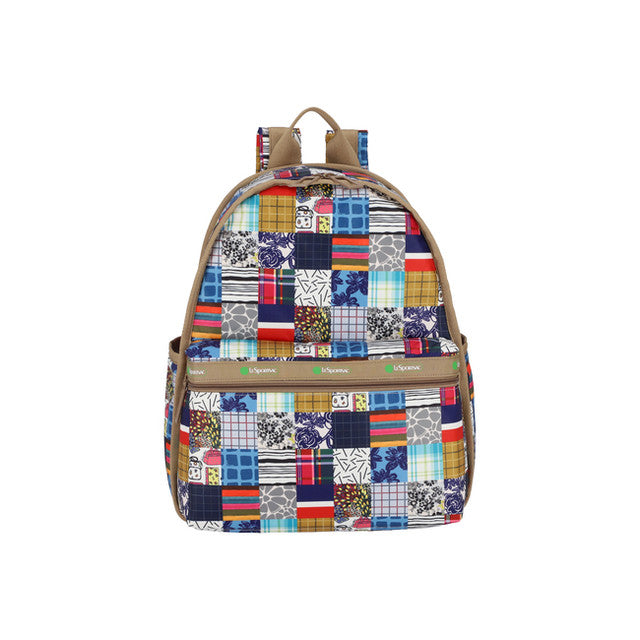 LeSportsac Tas Wanita Basic Backpack In 50Th Grid Patchwork