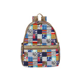 LeSportsac Tas Wanita Basic Backpack In 50Th Grid Patchwork