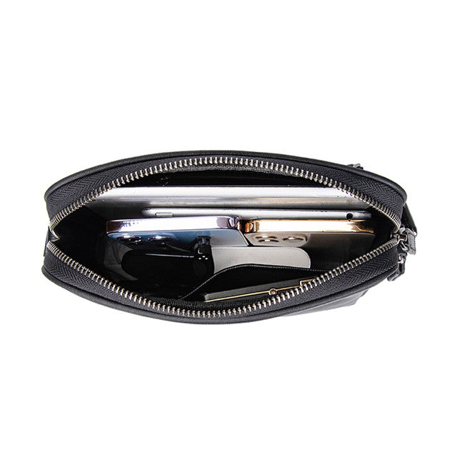 Hush Puppies Tas Pria Kyron Sling Bag In Black