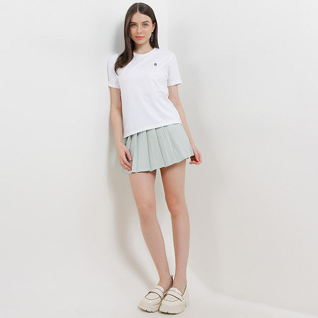 Hush Puppies Pakaian Wanita Polo Leviere In White