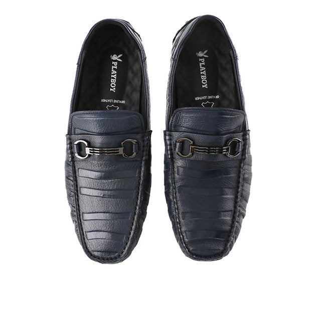 Playboy Sepatu Pria Loafers Cellago In Navy