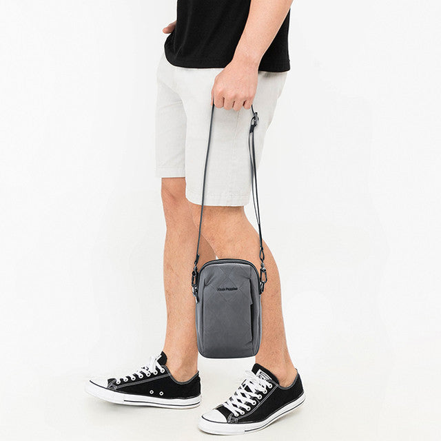 Hush Puppies Tas Pria Maple Sling Bag In Grey