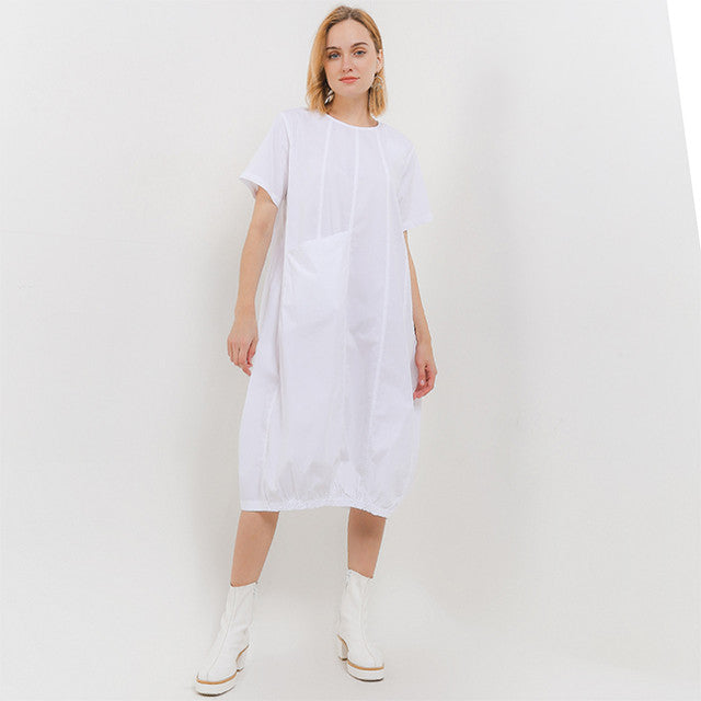 Hush Puppies Pakaian Wanita Dress Dc Lancaster In White