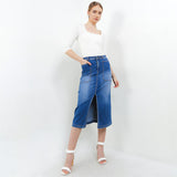 Hush Puppies Pakaian Wanita Skirt Emaline In Blue