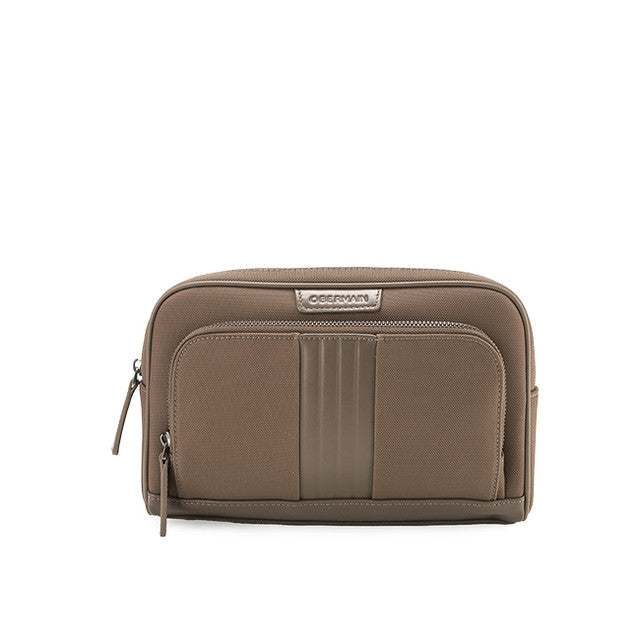Obermain Tas Pria Baylor Waist Bag In Taupe