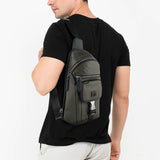 Marvin Chest Bag In Olive