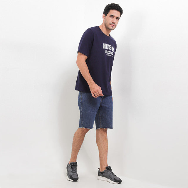 Hush Puppies Pakaian Pria T Shirt Paddington In Navy