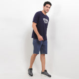 Hush Puppies Pakaian Pria T Shirt Paddington In Navy