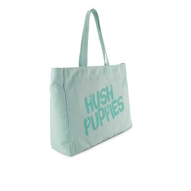 Canvas Bag L Tone Pastel In Mint Green