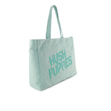 Canvas Bag L Tone Pastel In Mint Green