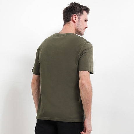 Hush Puppies Pakaian Pria T Shirt Hh Sebastian In Olive