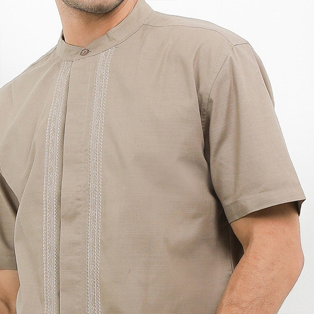 Hush Puppies Pakaian Pria Shirt Dolma In Khaki