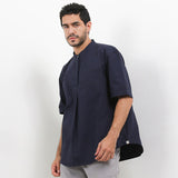 Obermain Pakaian Pria Shirt Barney In Navy