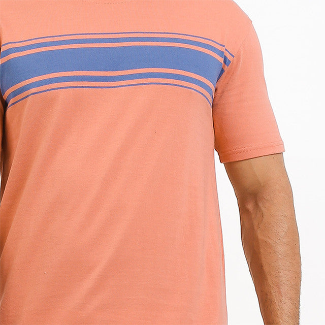 Obermain Pakaian Pria T Shirt Viola In Red