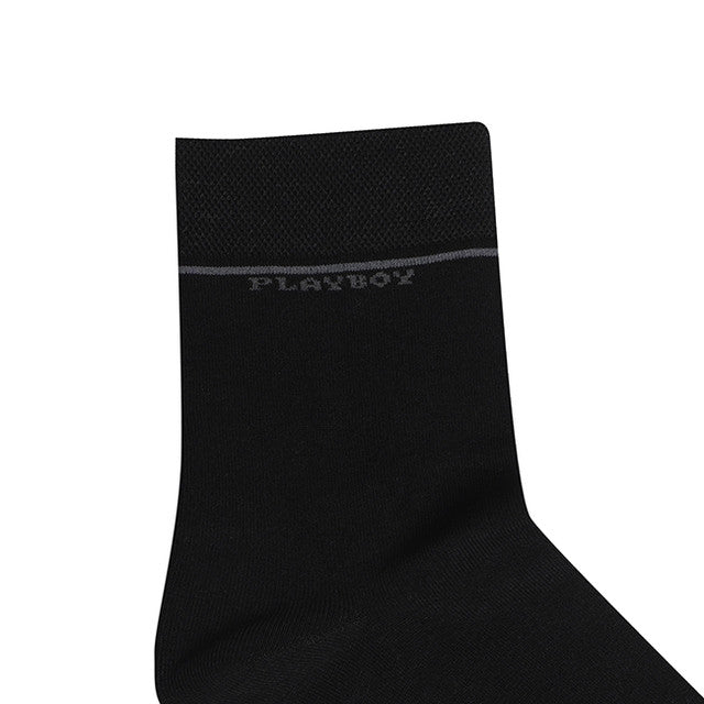Playboy Aksesoris Kaos Kaki Unisex Long 1 In Black/Navy/Dark Grey