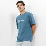 Obermain Pakaian Pria T Shirt Colombus In Teal
