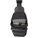 Eureka Chest Bag In Black