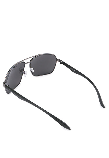 Kacamata Polarized Fousal Sunglasses In Gun Black
