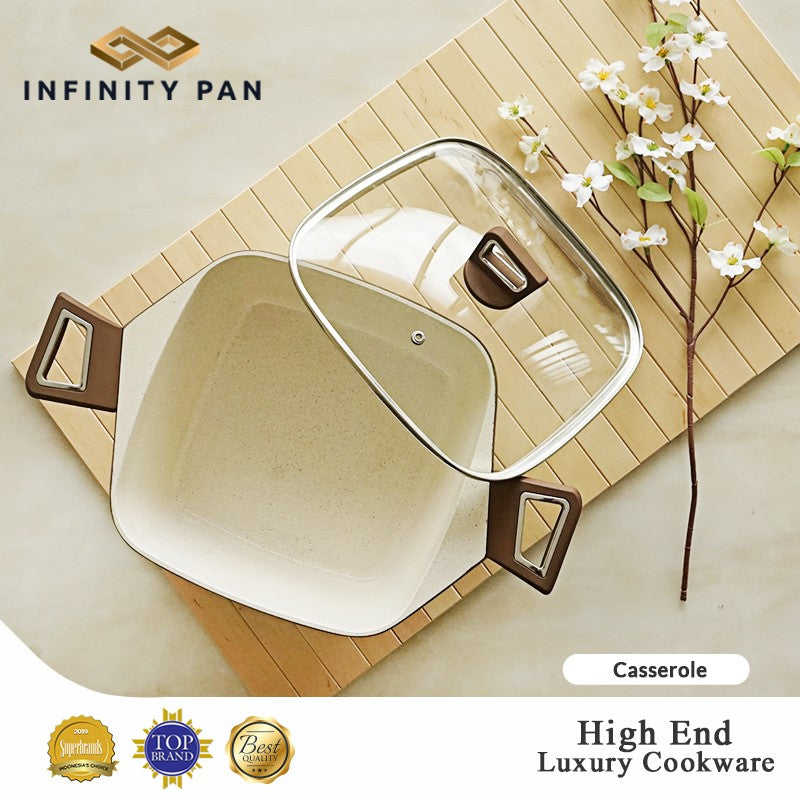 INFINITY PAN CASSEROLE 24CM GOLD