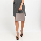 Obermain Bags Wanita Chloe Top Handle In Taupe